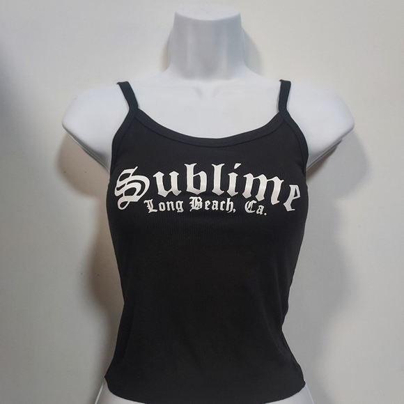 Tops - Sublime crop top sublime shirt deftones goth alternative 90s rock s…